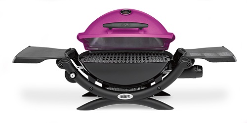 Weber Q 1200 LP Fuschia Gas Grill