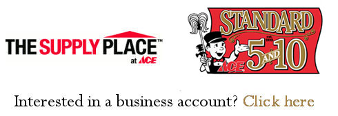 Business Accounts at Standard 5&10 Ace Hardware