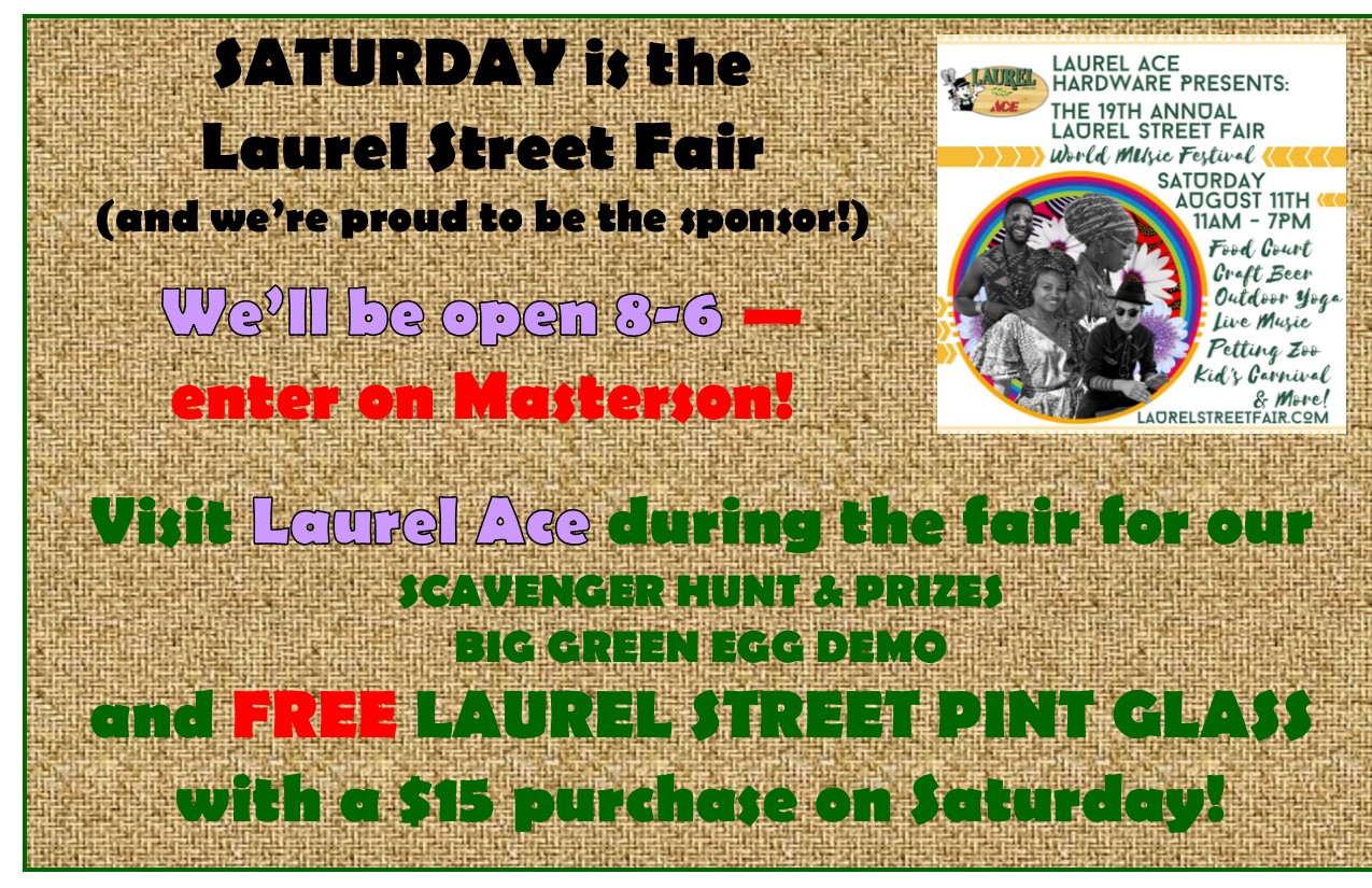 Laurel Street Fair 2018