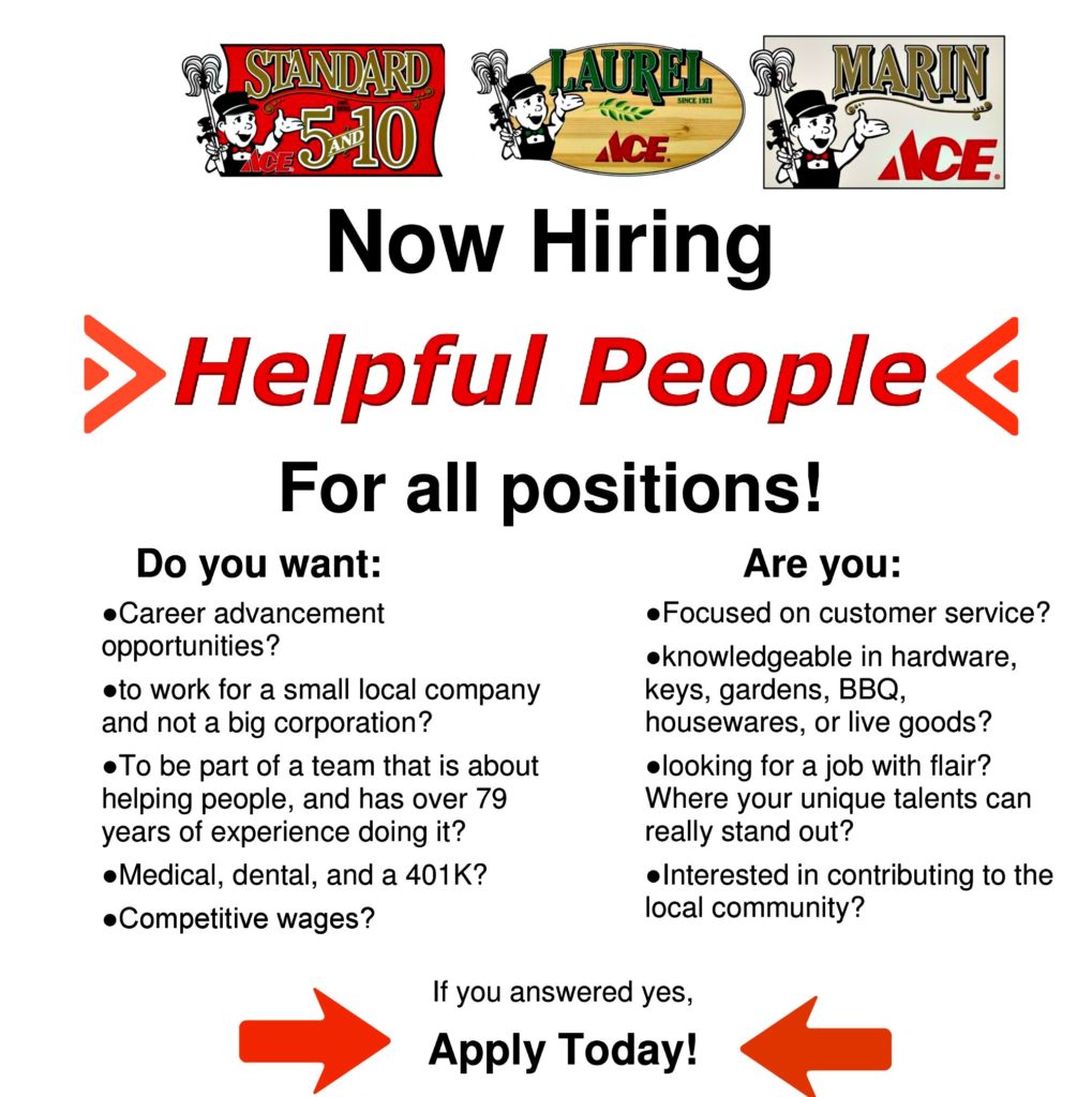 hiring-employment-information-standard-5-10-ace-hardware-laurel-village-san-francisco