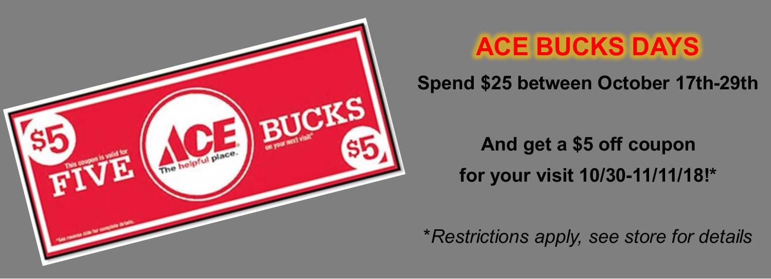 Slider Oct Ace Bucks