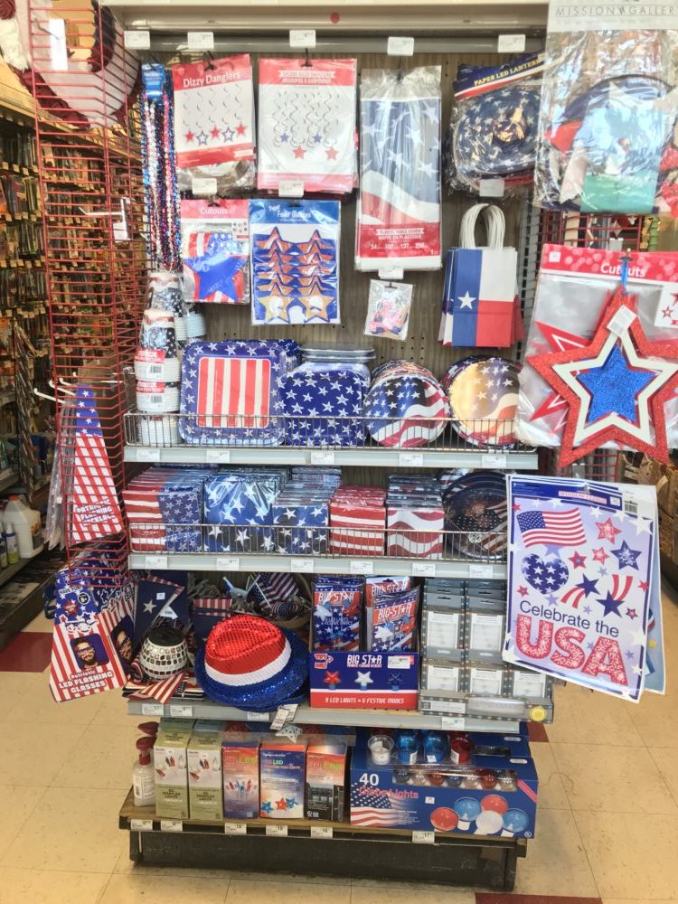 Red White Blue Endcap